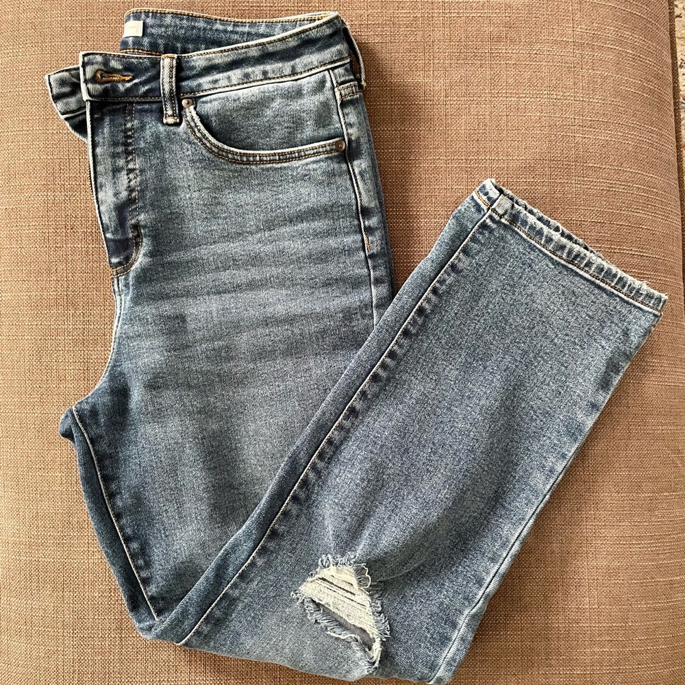 LC Lauren Conrad Straight Leg Jeans